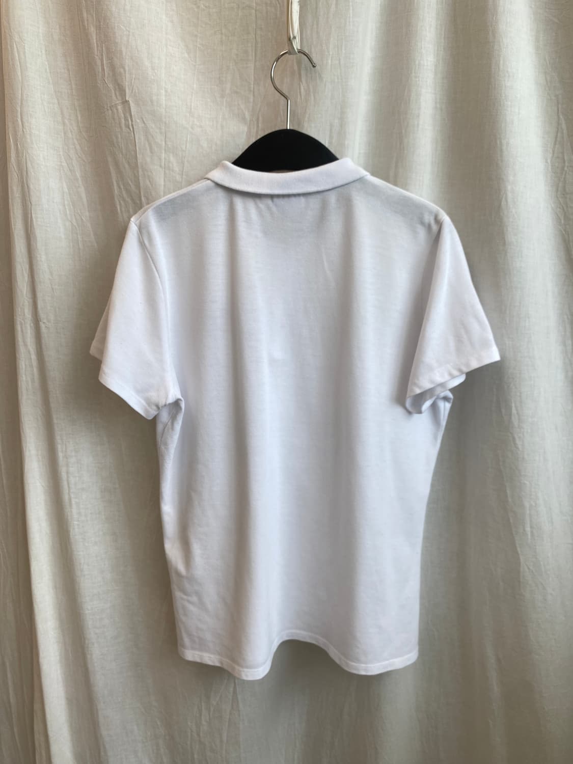 FILA 화이트 피케셔츠(L) 상품이미지3