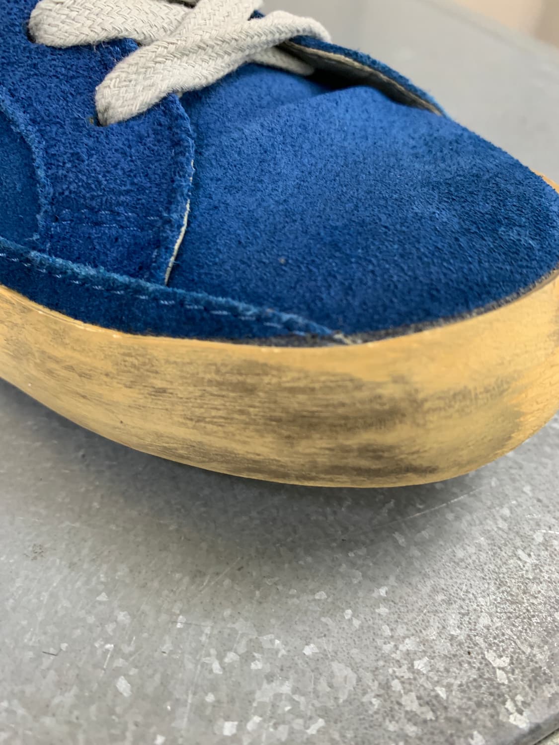 골든구스 슈퍼스타 스웨이드 블루 42(265) 상품이미지8