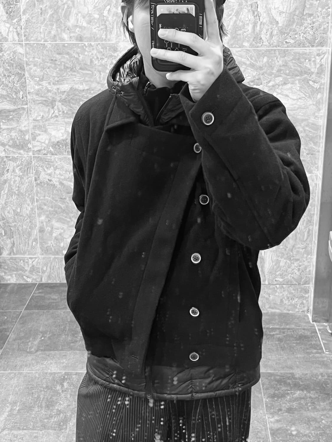 jan jan van essche 야크울 피코트 #49 s 상품이미지2