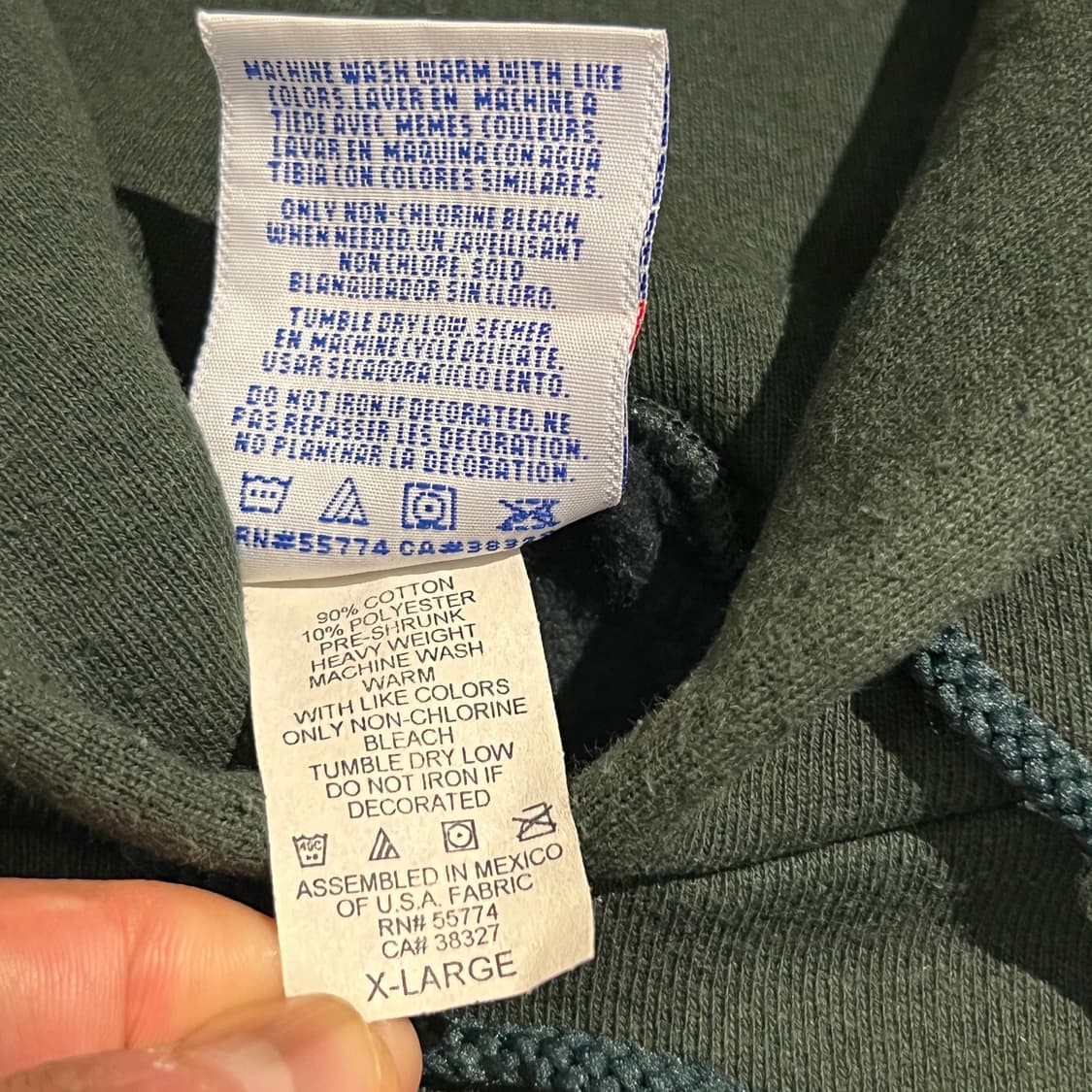 빈티지 00s GOLDFINGER 밴드 캐릭터 프린트 후디 상품이미지5