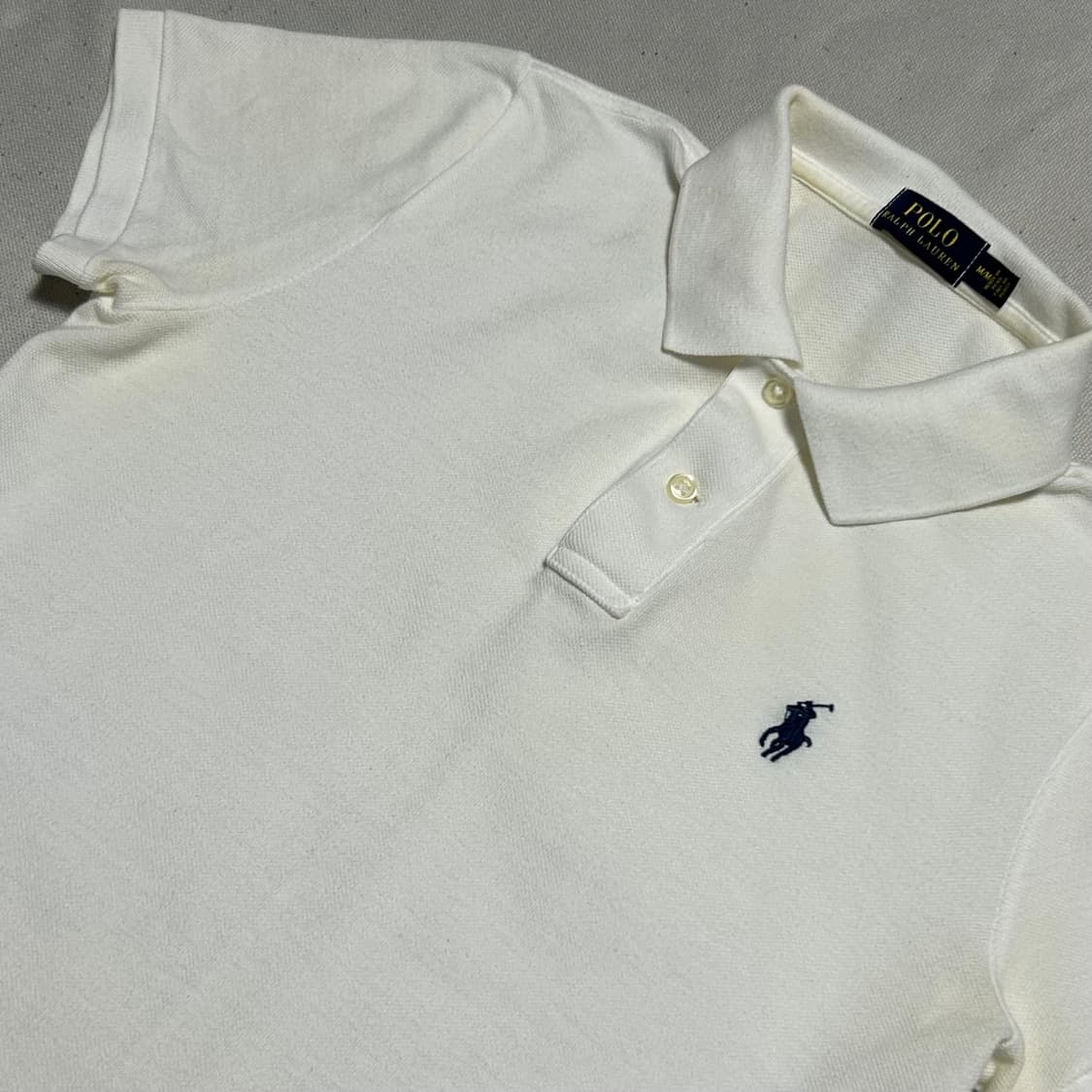 🫶🏻 폴로랄프로렌 여성용 White 카라 반팔티 🫶🏻 상품이미지2