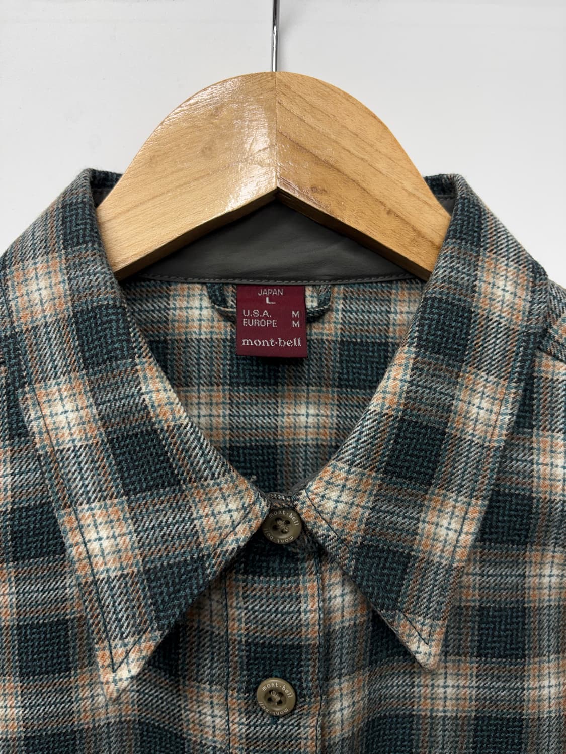 몽벨 s 체크 셔츠 상품이미지5