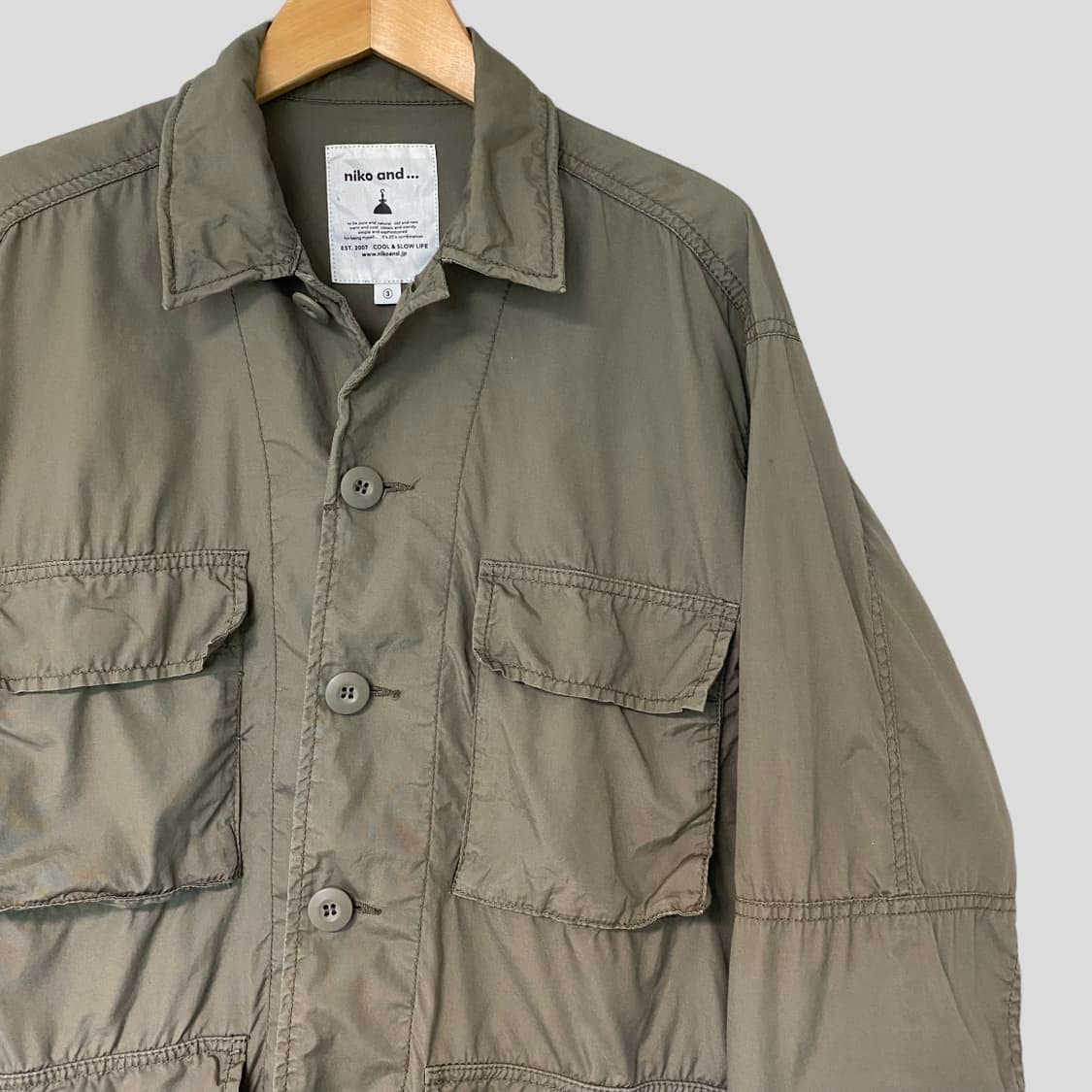 (3)니코앤드 밀리터리 bdu자켓 상품이미지2