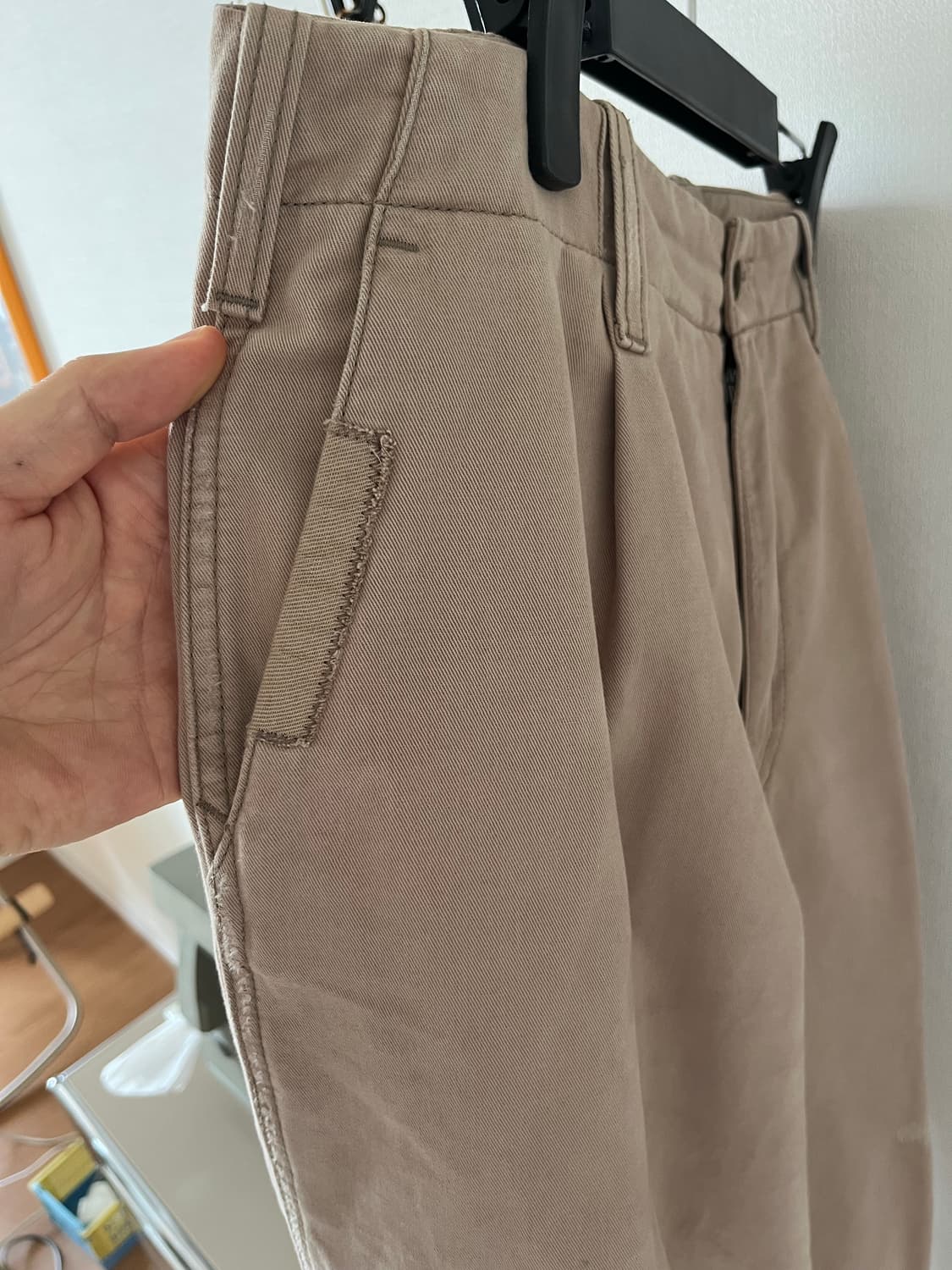 아크네 스튜디오 워크웨어 트라우져 데저트 베이지 상품이미지4