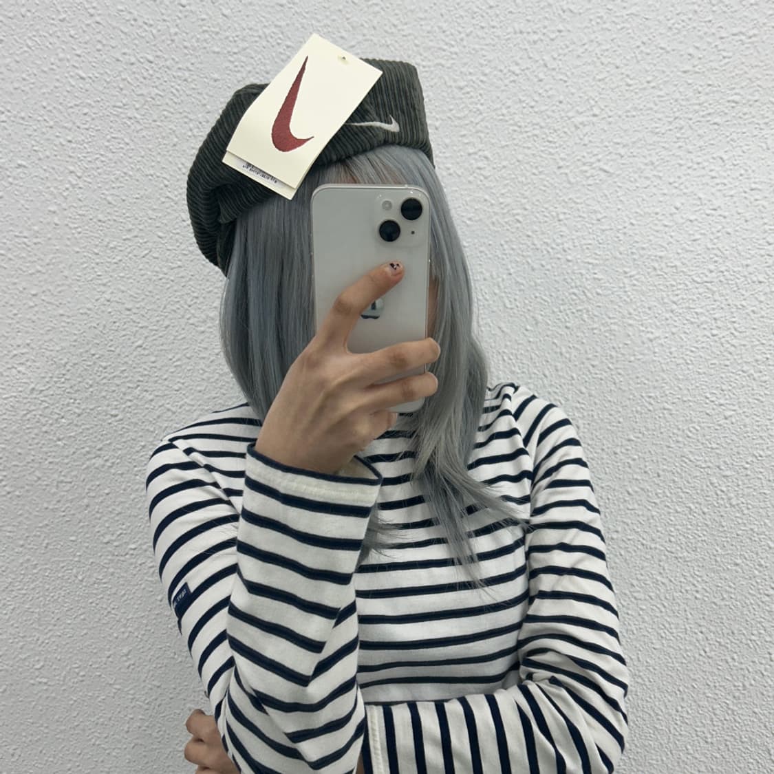 나이키 90s y2k 그린 코듀로이 헌팅캡 상품이미지2