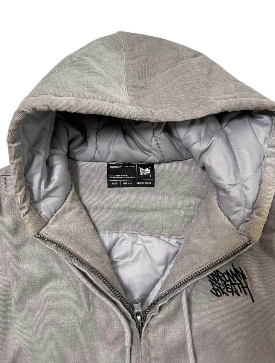 브라운브레스 코듀로이 패딩 재킷 상품이미지2