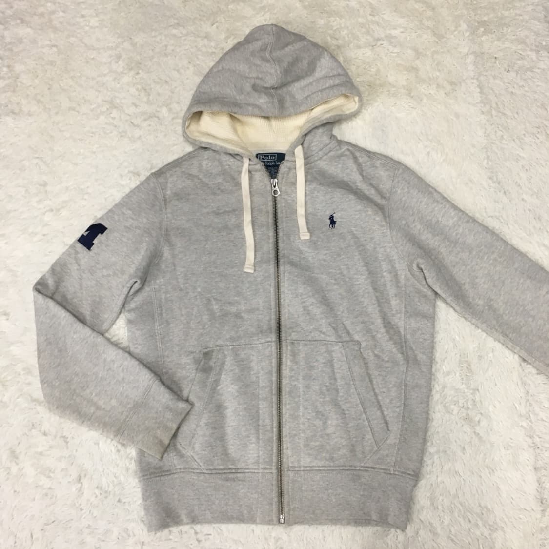 폴로 90'S 스몰포니 기모 후드집업 CC06 상품이미지1