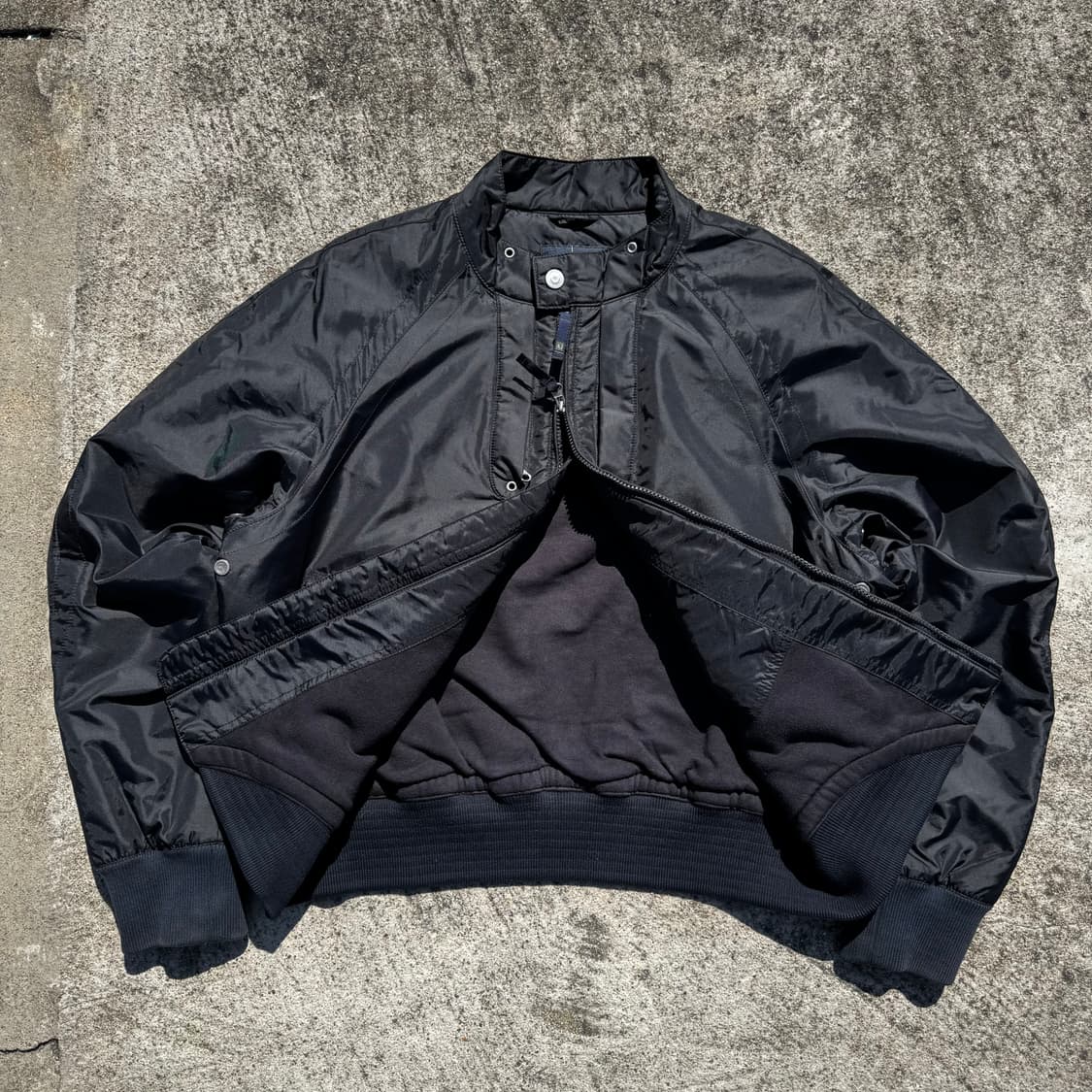 [XL] 00s Armani Jeans 알마니진 테크니컬 봄버 자켓 상품이미지4