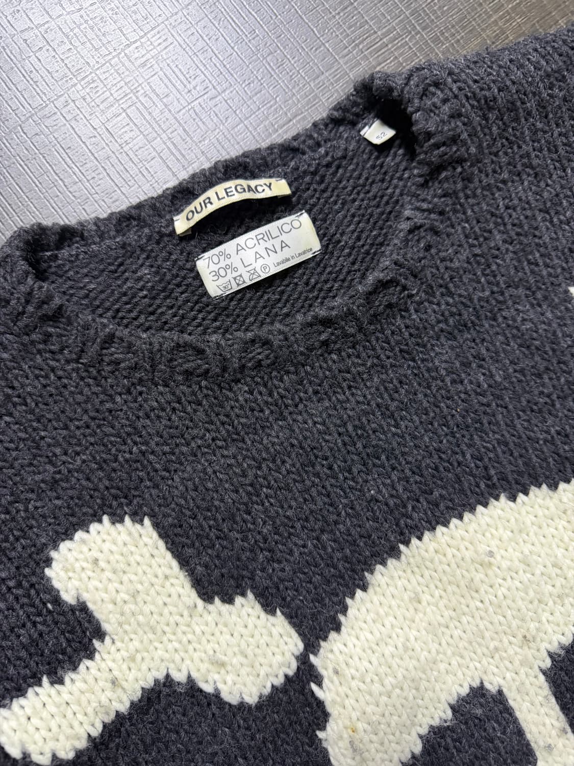 아워레가시 스컬 니트 상품이미지2