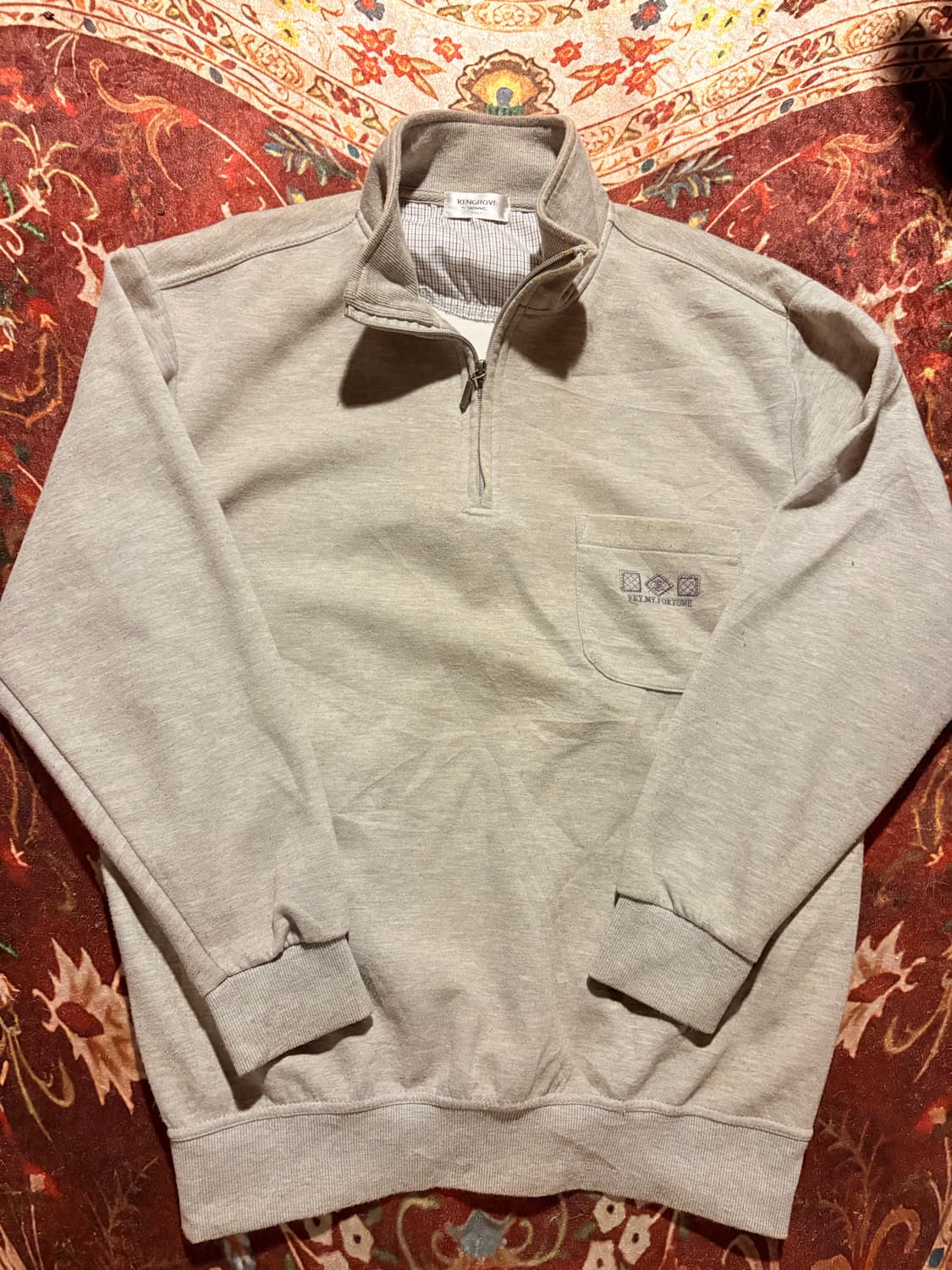 KENGROVE HOMME half -zip sweatshirt  상품이미지1