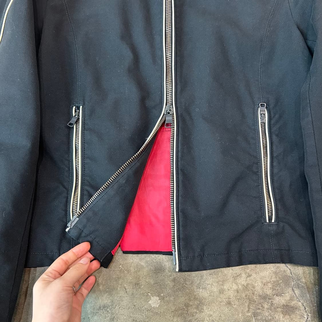 아르마니익스체인지 파이핑 자켓 상품이미지5