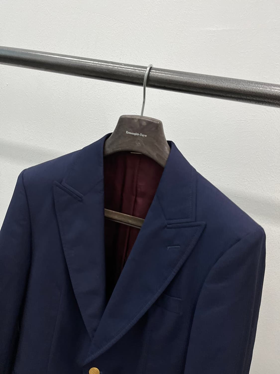 105) 구찌  네이비 금장콤비 춘추 자켓 상품이미지2