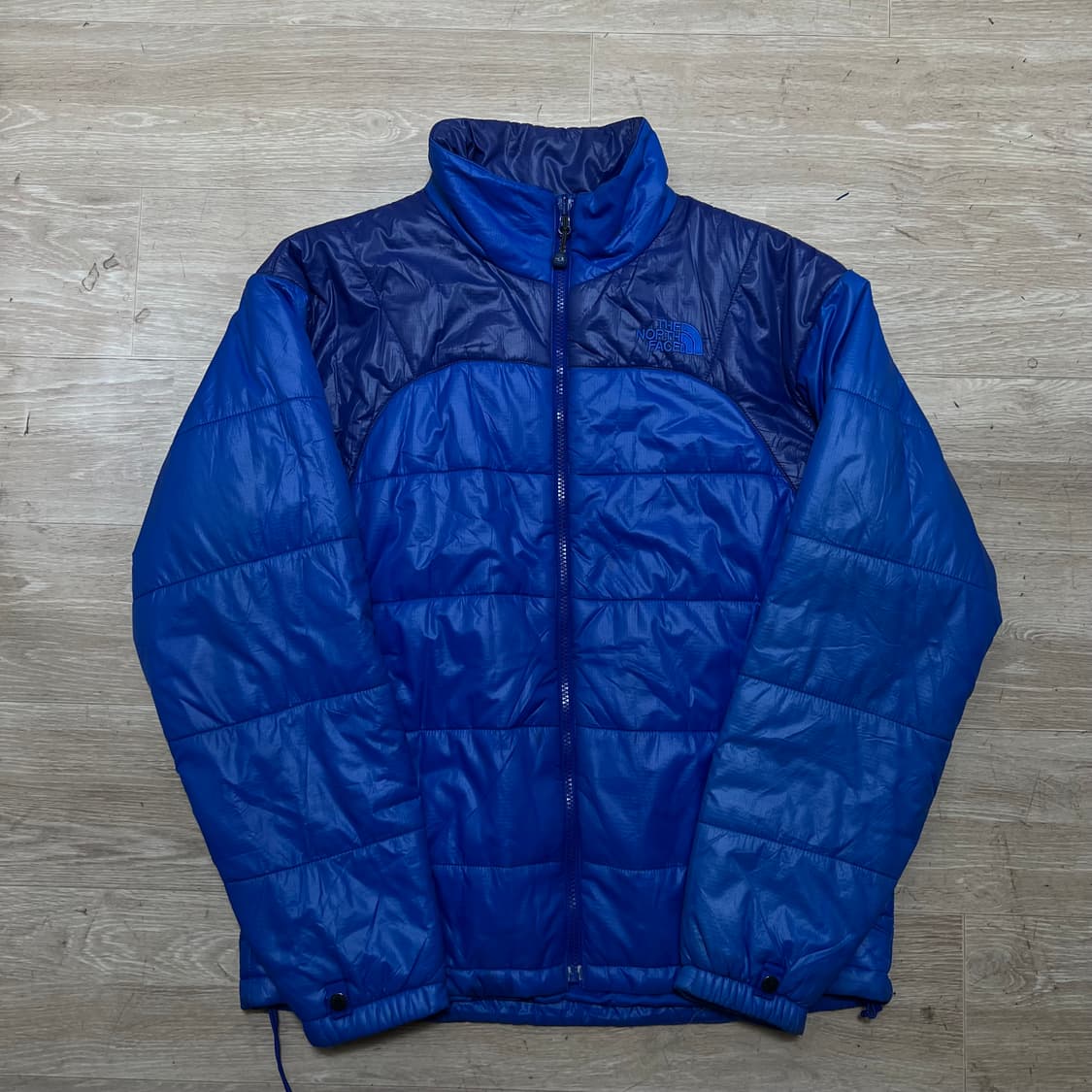 노스페이스 투톤 배색 경량패딩 점퍼 [블루] L/100 상품이미지1