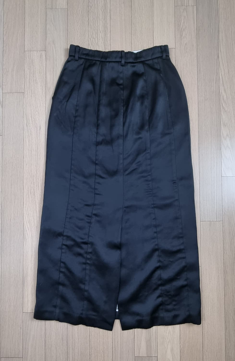 EENK 레터 프오젝트 새틴 롱 스커트 S _ 여성 상품이미지6