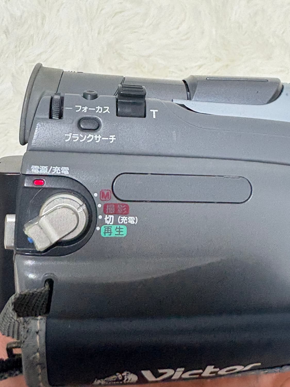 빅터 Victor GR-D50K 하늘색 6mm테이프 캠코더 상품이미지6