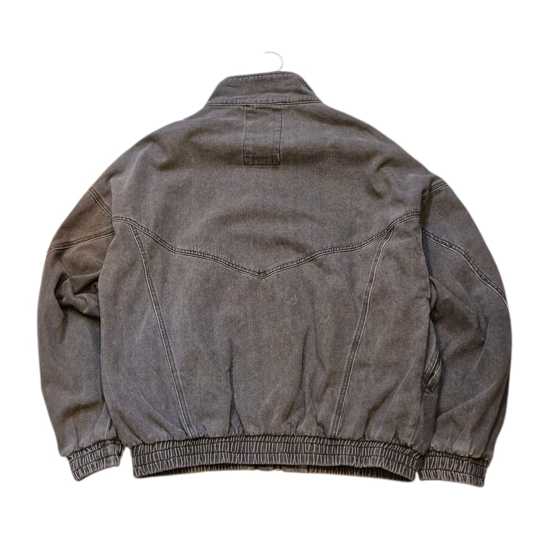 XL(착샷잇음) 피그먼트워싱 데님 블루종자켓  상품이미지2