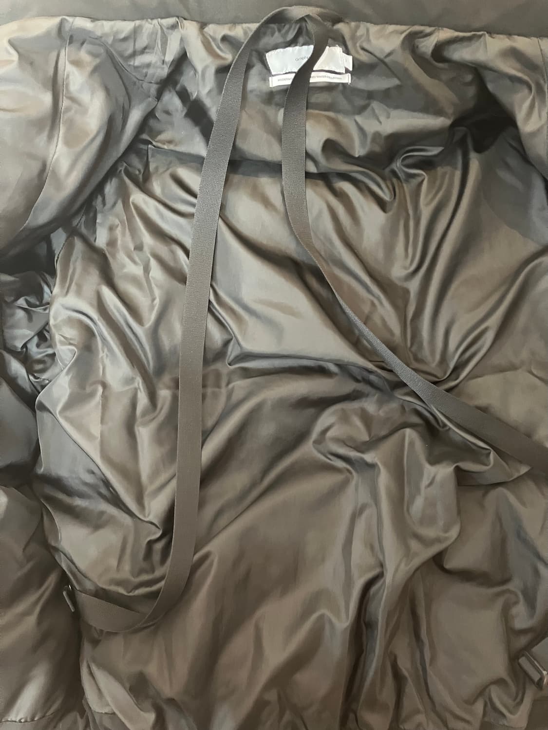 그라프페이퍼 잔터 콜라보 패딩 2사이즈 블랙 상품이미지7