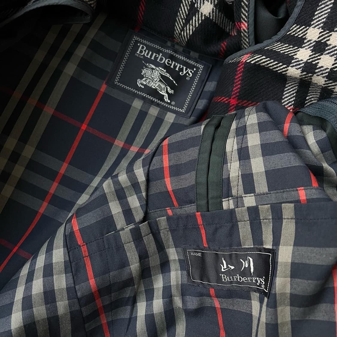 (내피포함) 90s 정품 버버리 롱코트 상품이미지6