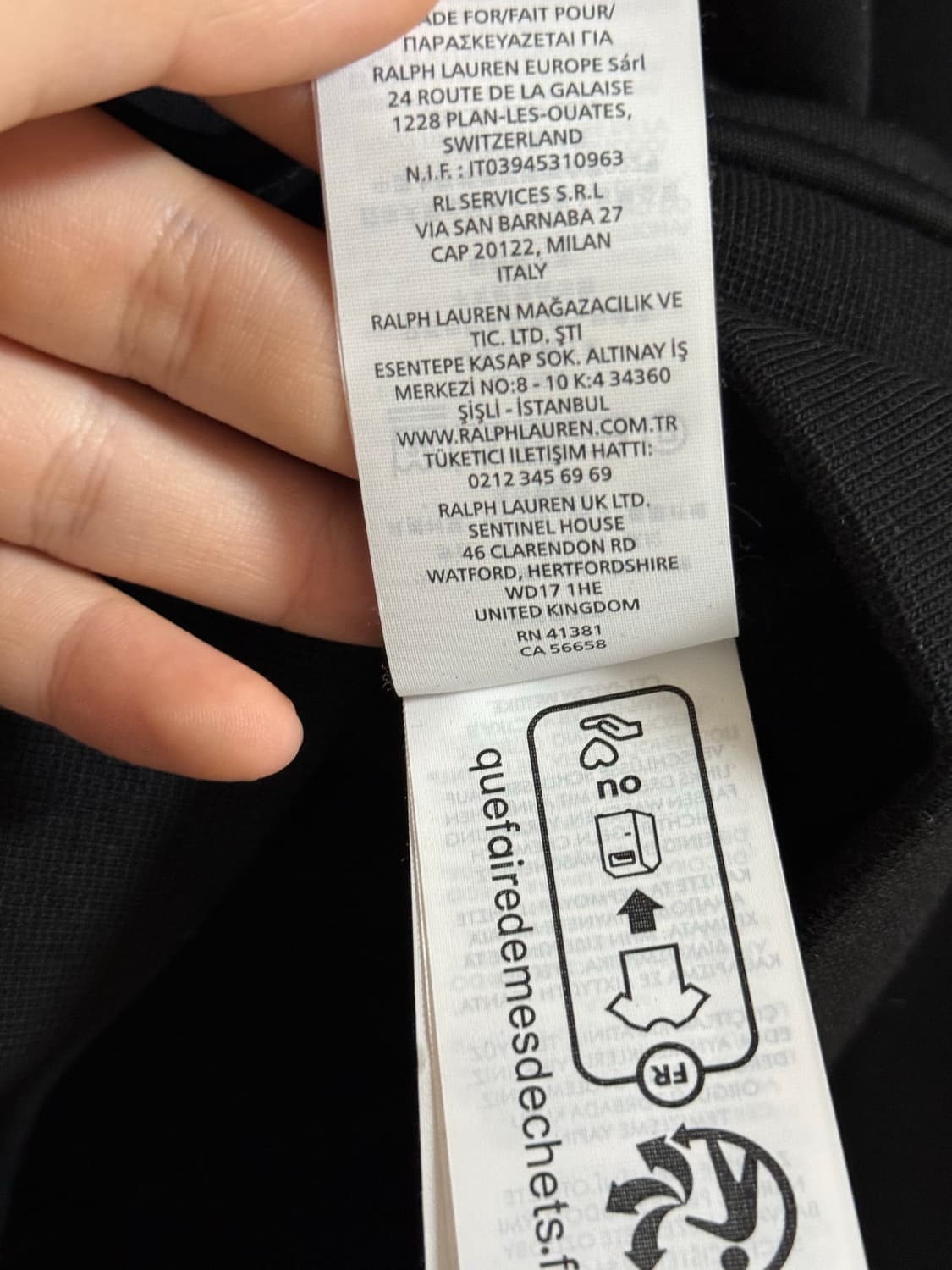 폴로 랄프로렌 더블니트 후드집업 상품이미지6