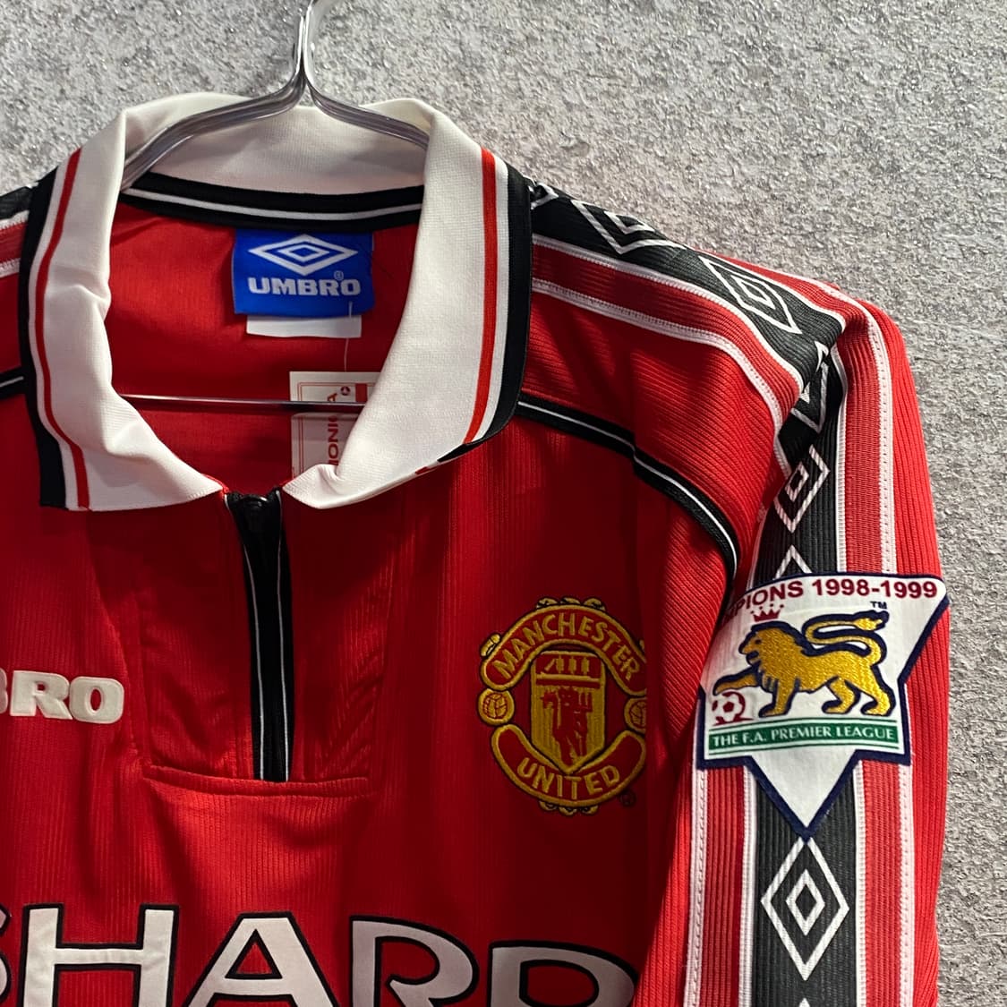 엄브로 맨체스터 유나이티드 베컴 축구져지 B4402 상품이미지3