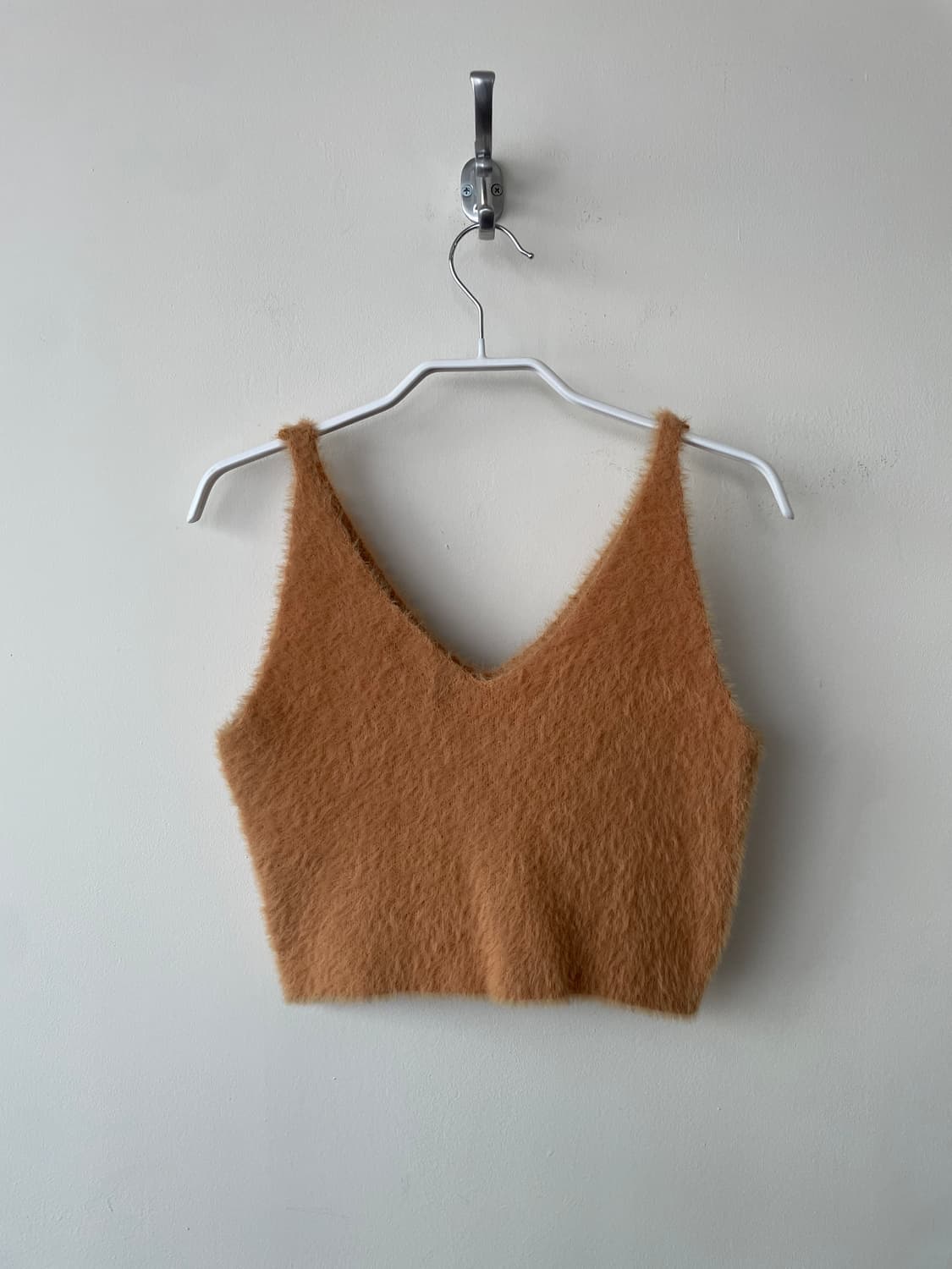 vintage camel fur bustier 상품이미지4