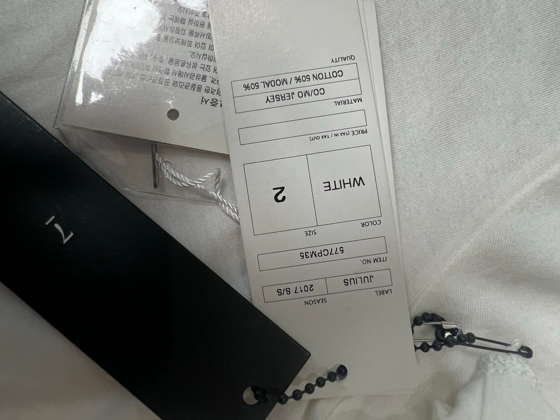 율리우스 티셔츠 새상품 상품이미지4