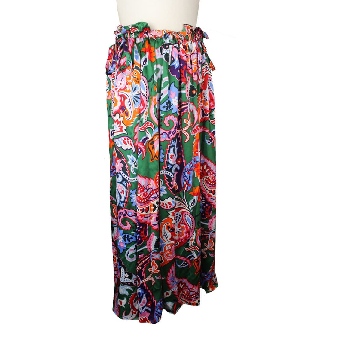 겐조 멀티프린트 실크 밴딩스커트 38 상품이미지2