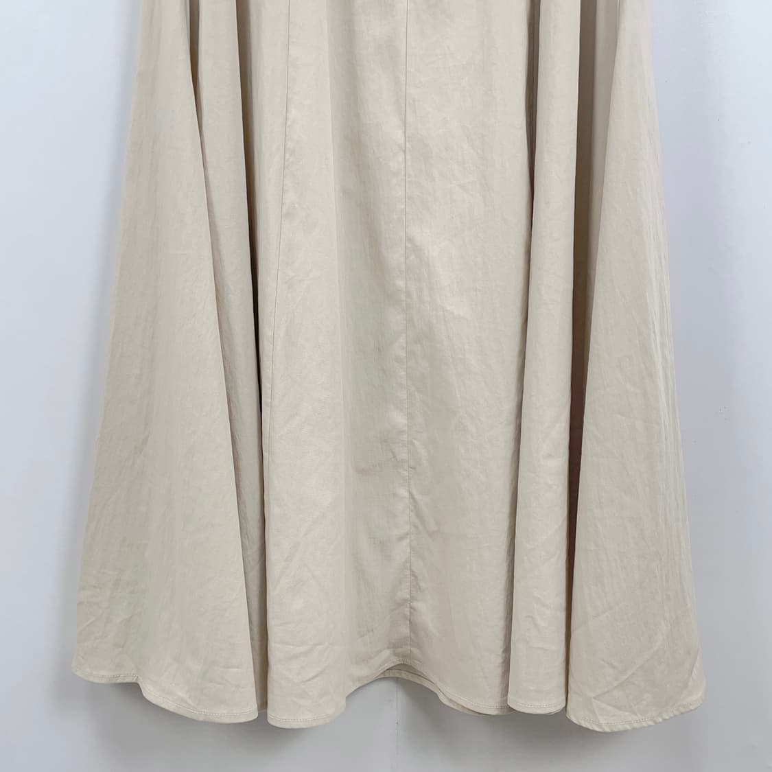 아메 ame 레이나 V넥 롱 원피스 베이지 36 상품이미지7