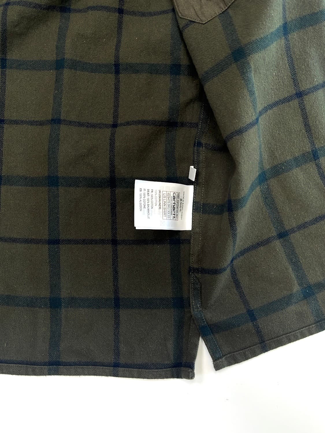 칼하트 WIP 집업 셔츠 상품이미지8