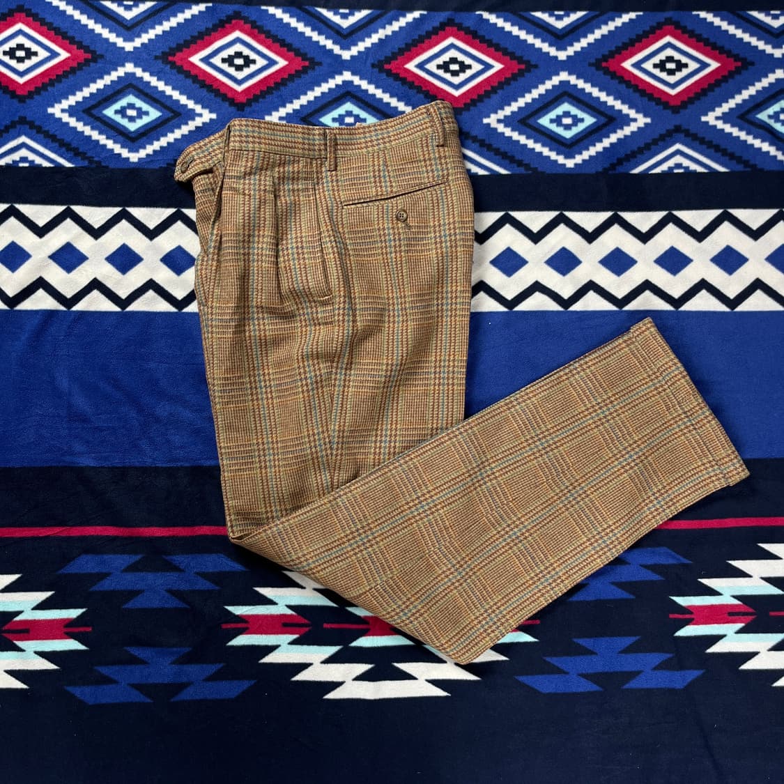 90sDELMARVA 빈티지 체크 카브라 팬츠(실측확인) 상품이미지6