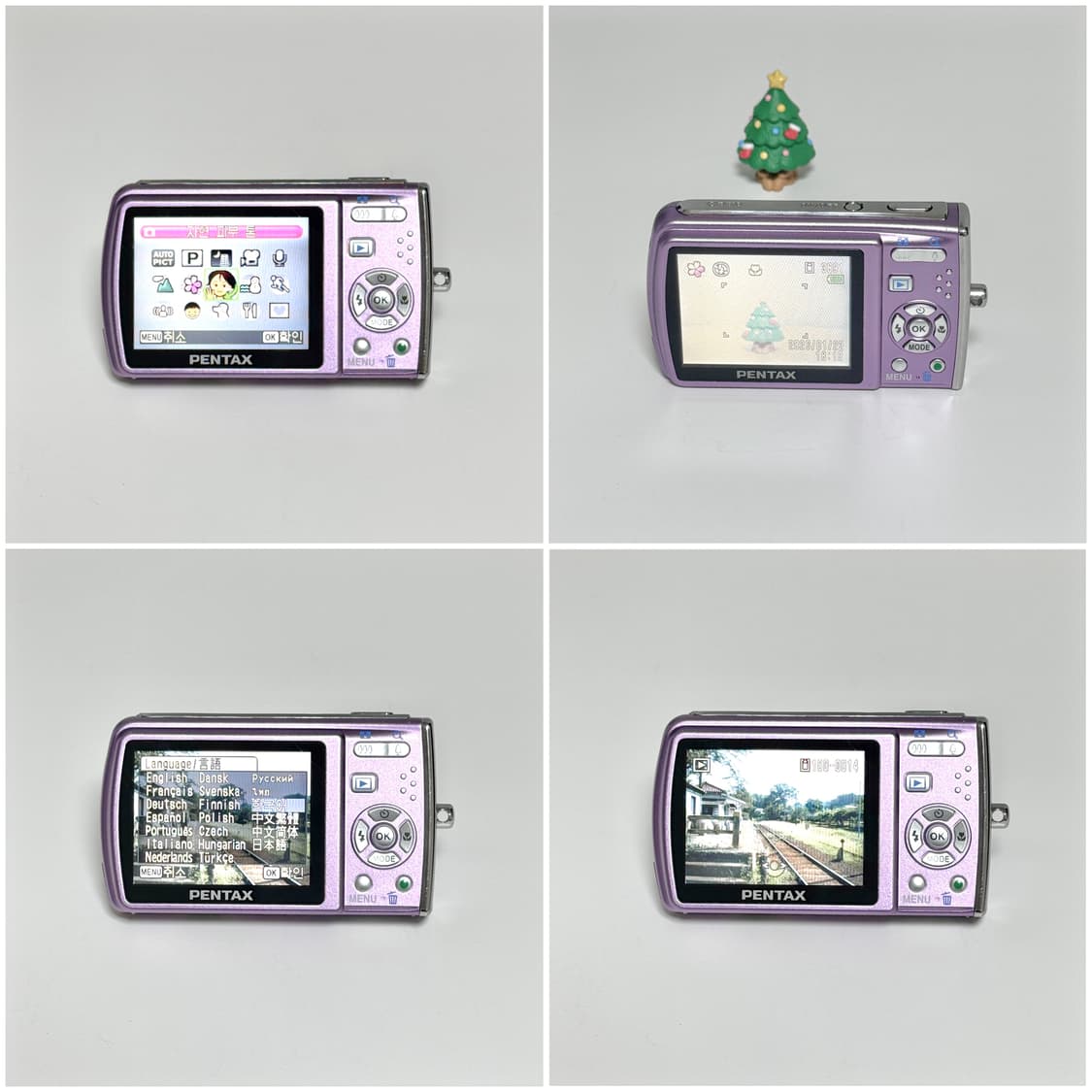 펜탁스 옵티오 M40 바이올렛 빈티지디카 상품이미지5