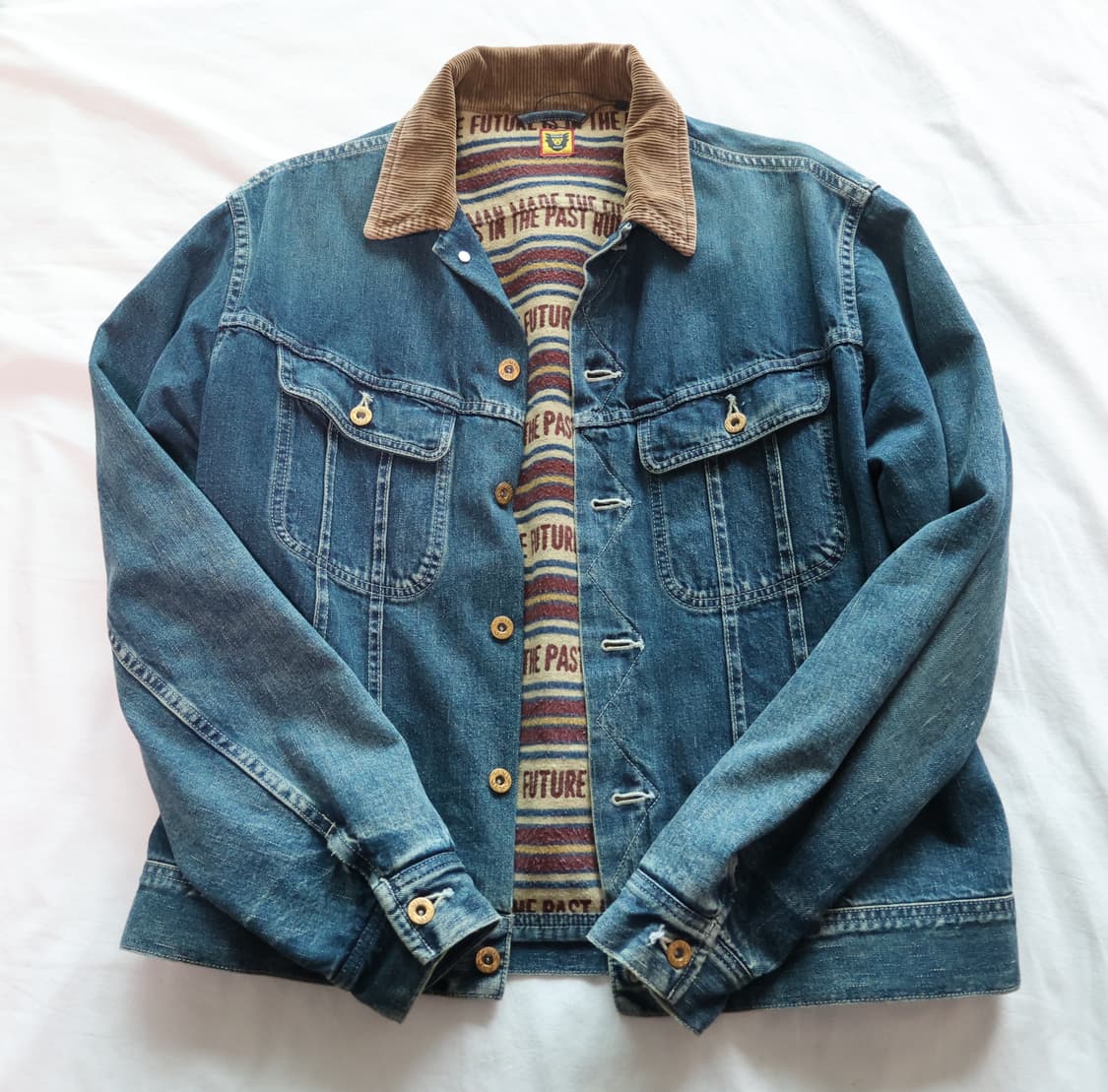 휴먼메이드 블랭킷 데님 자켓 XL 상품이미지1