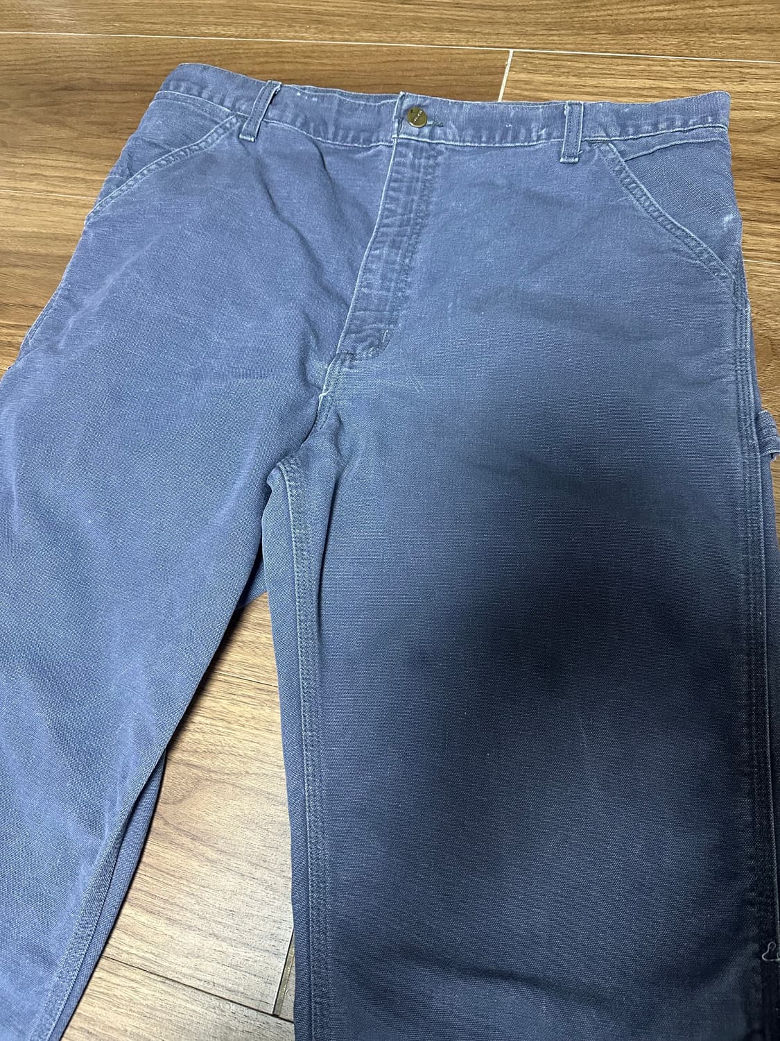 빈티지 칼하트 카펜터 싱글니 워크팬츠 B11 PTB 상품이미지5