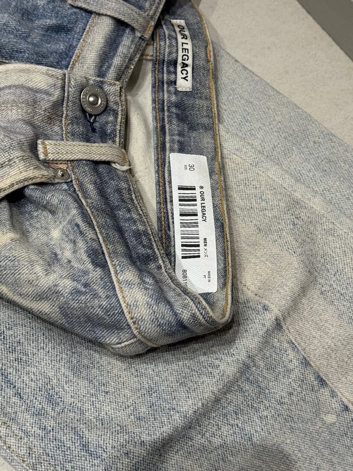 아워레가시 써드컷 디지털 프린트 데님(30) 상품이미지3