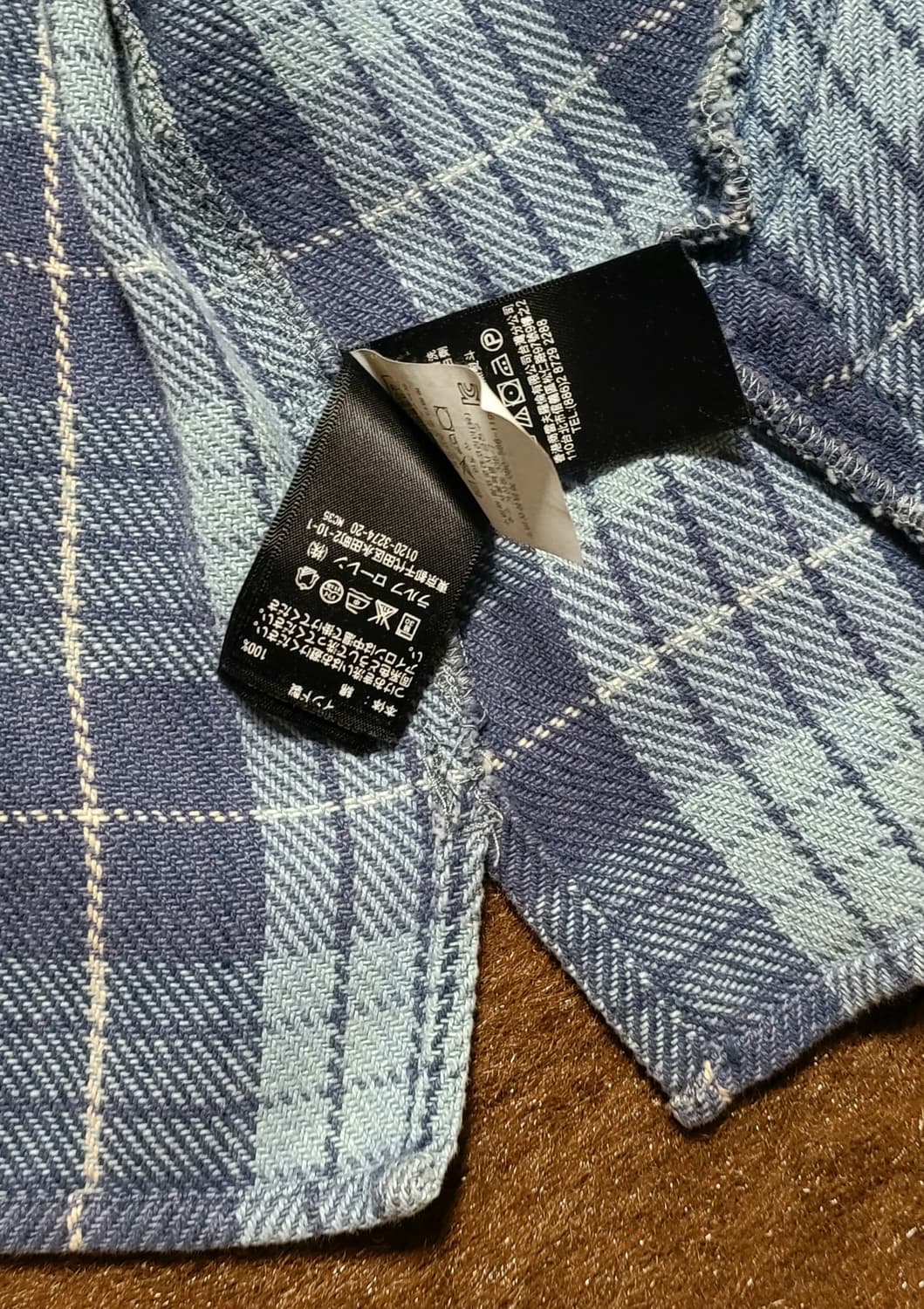 RRL 아우터 & 남방 블루체크(XL) 상품이미지10