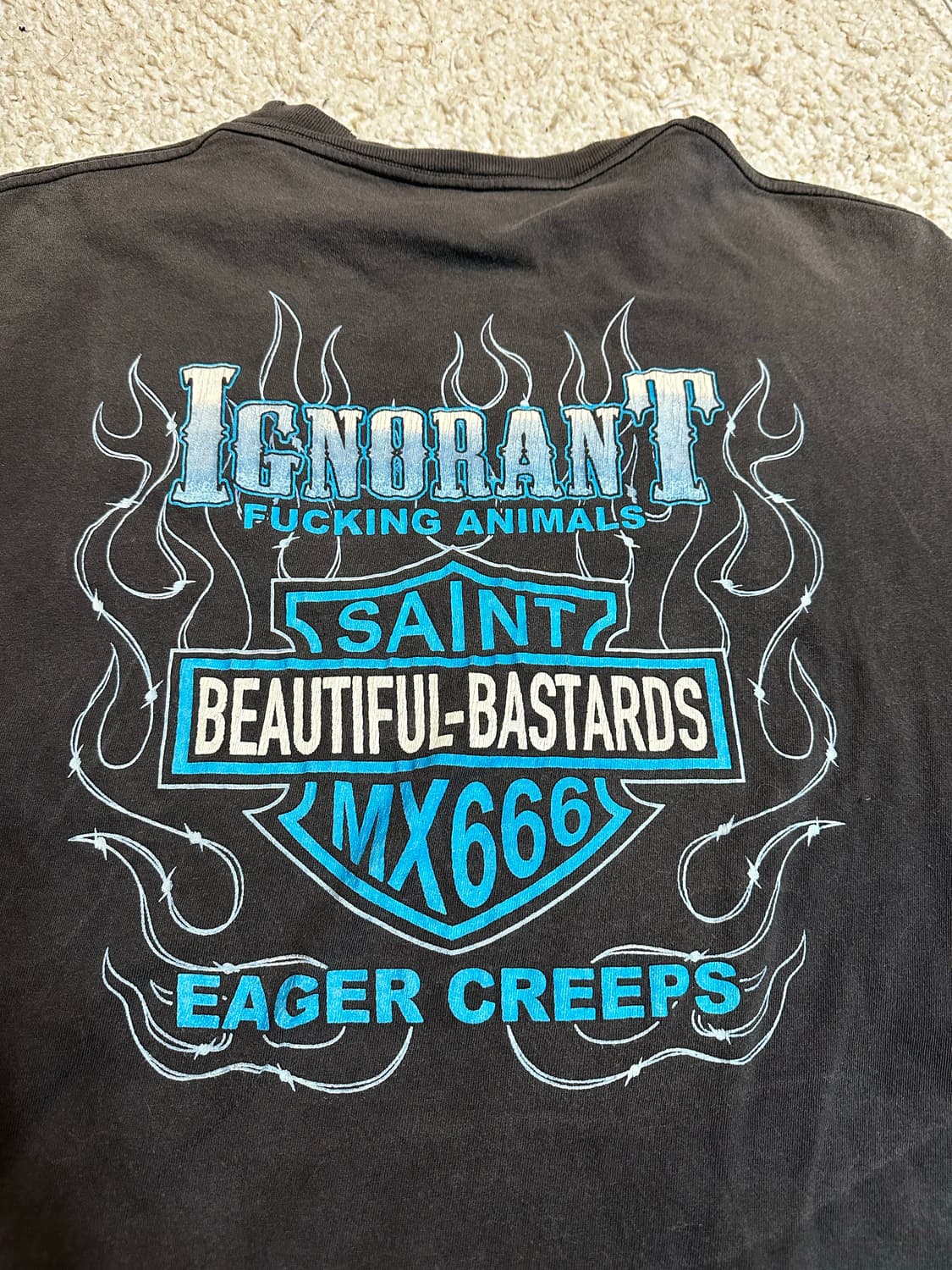 세인트 미카엘 롱슬리브 할리 블루드래곤 오마주 L 상품이미지2