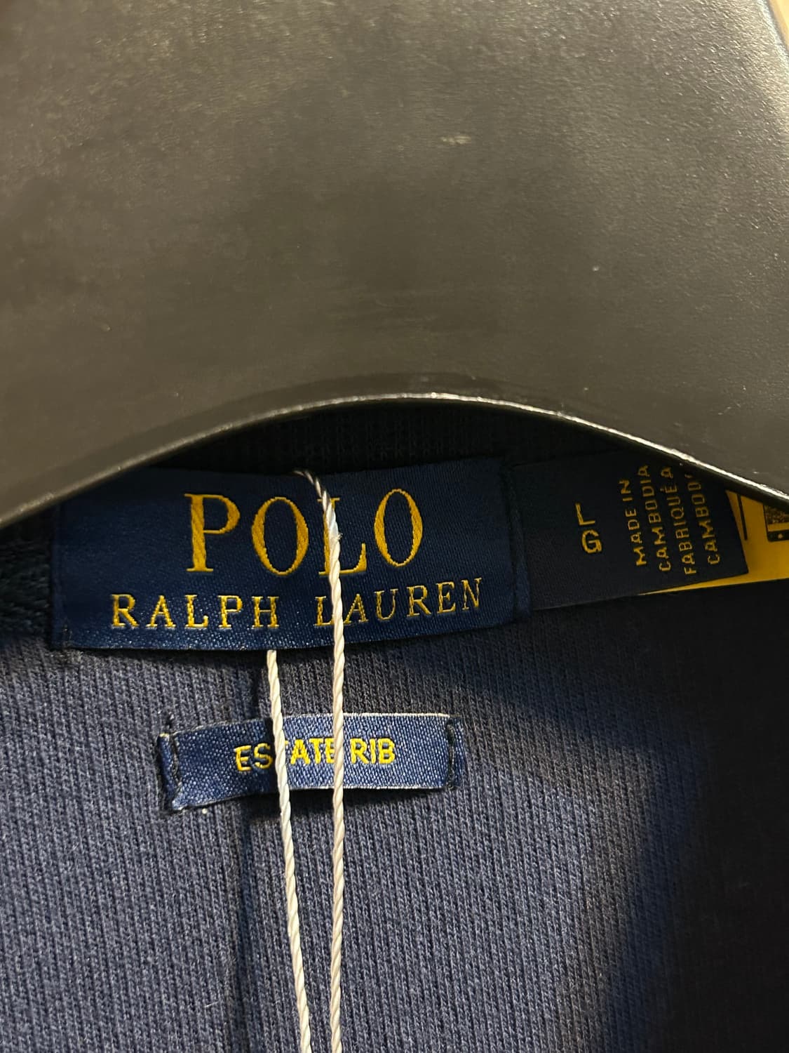 폴로 랄프로렌 에스테이트 립 하프집업 니트 상품이미지4