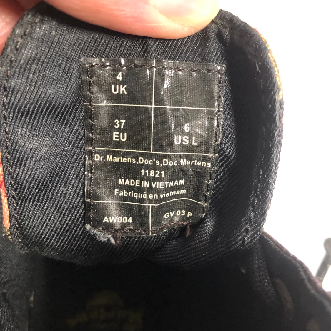 닥터마틴 플라워 8홀 부츠  상품이미지6