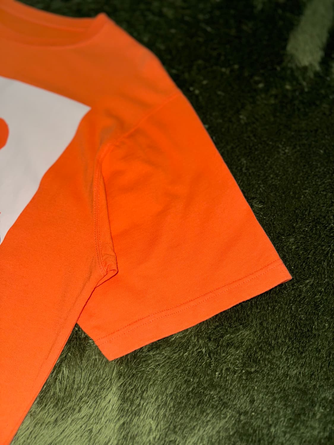 [M] 헤론프레스톤 Martha 그래픽 루즈 핏 티셔츠 오렌지 상품이미지5