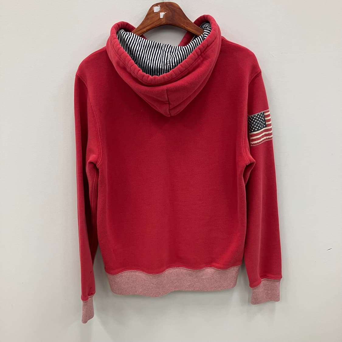 폴로 진스 컴퍼니 레드 후드티 S 상품이미지2