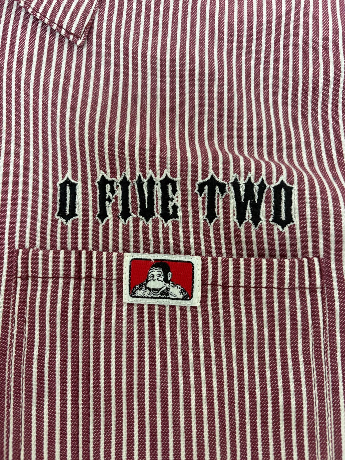 USA 빈티지 벤데이비스 스트라이프 워크 셔츠 상품이미지3