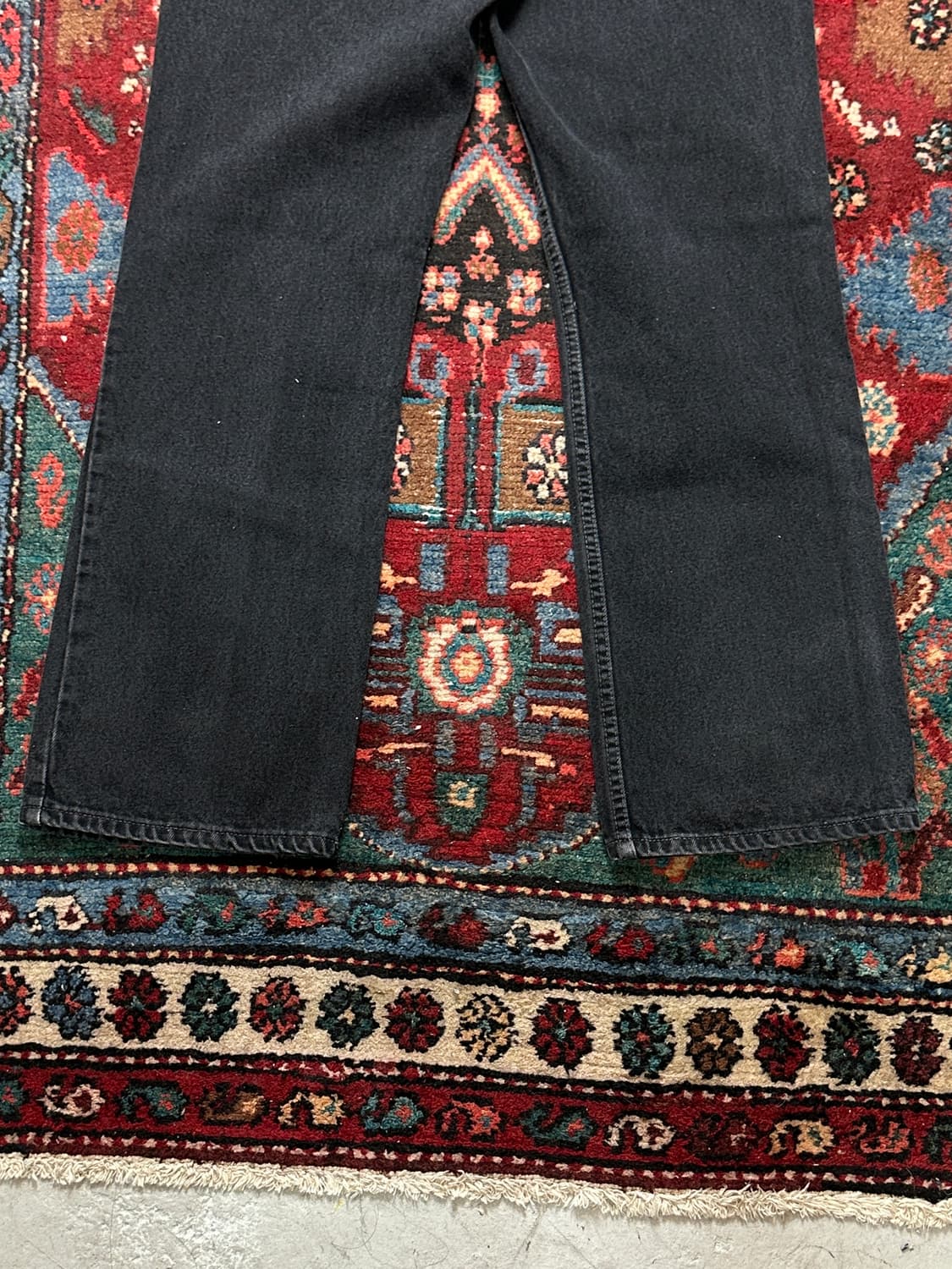 90’s USA Made 리바이스 517 블랙 오렌지탭 부츠컷 상품이미지8