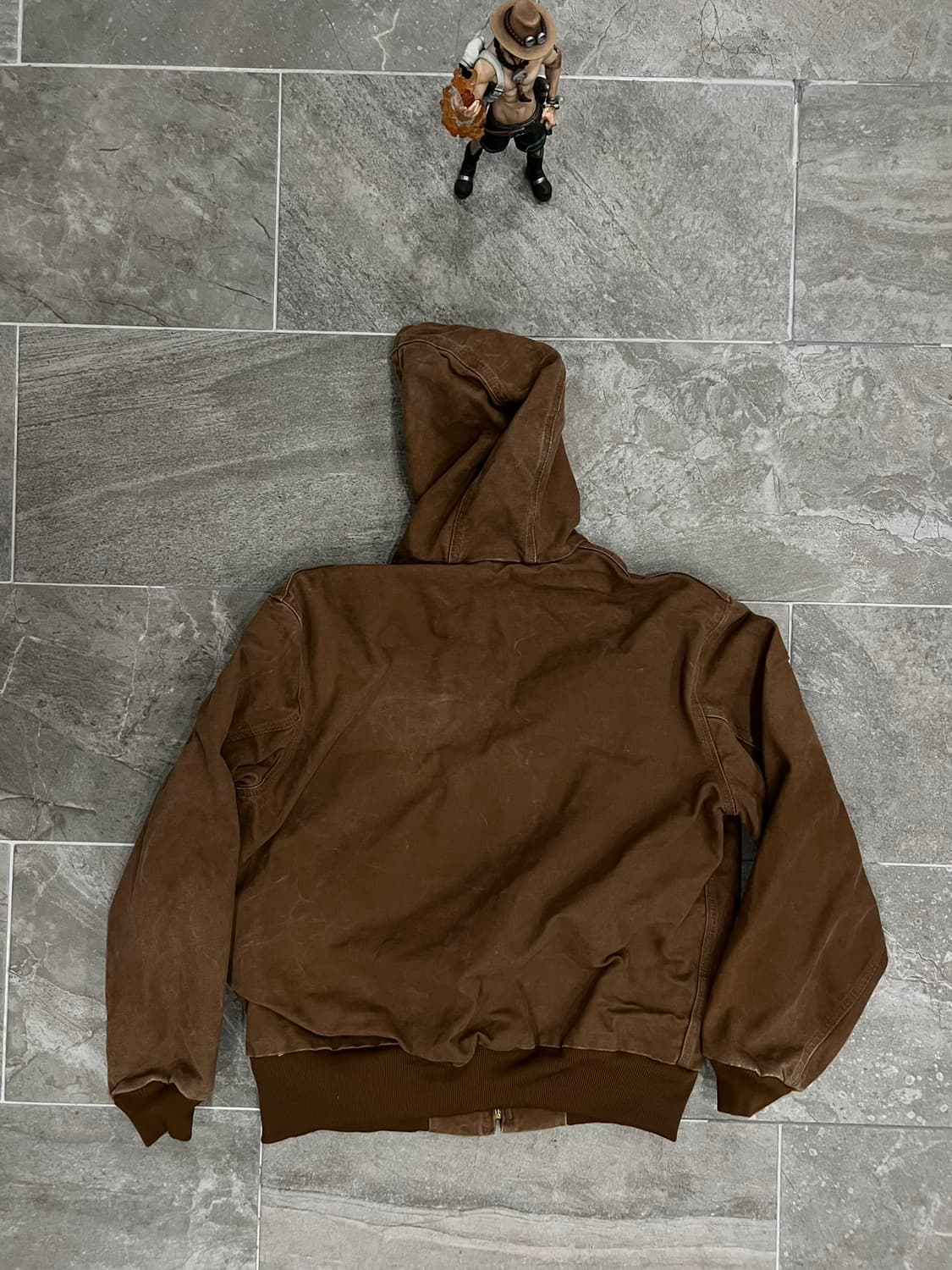 (L) 칼하트 후드 덕 액티브 자켓 J160 BRN 칼하트브라운 상품이미지2