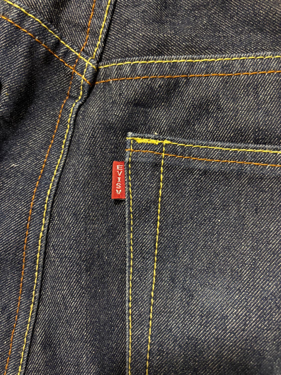 에비수 호랑이자수 데님팬츠  상품이미지8