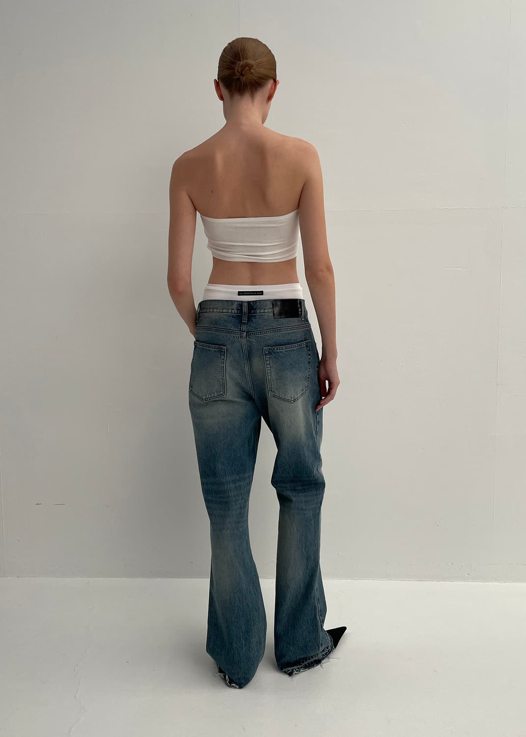 252 RELAXED FLARE DENIM JEANS 상품이미지4