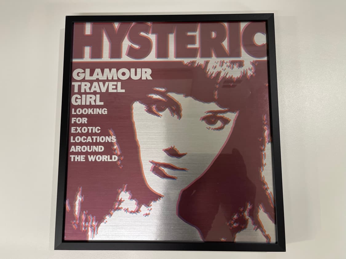히스테릭글래머 한정판 아트 포스터 3번 AD2007 HYSTERIC 상품이미지1