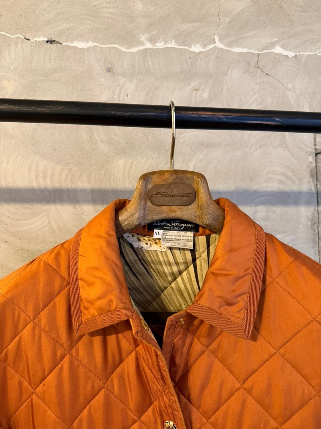 살바토레 페레가모 퀼팅자켓 여성66-77/남성100 상품이미지5