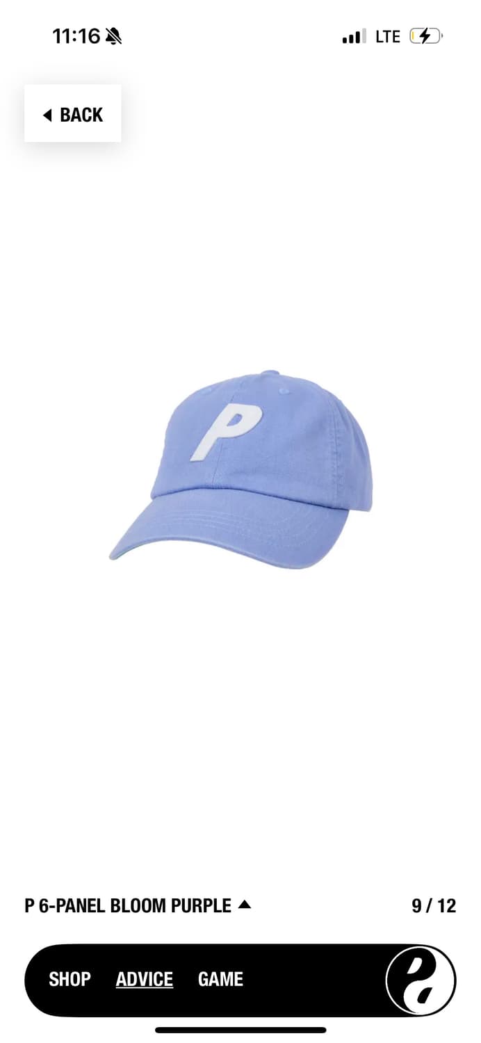 팔라스  P-6 볼캡 블룸 퍼플(25 ss) 상품이미지1