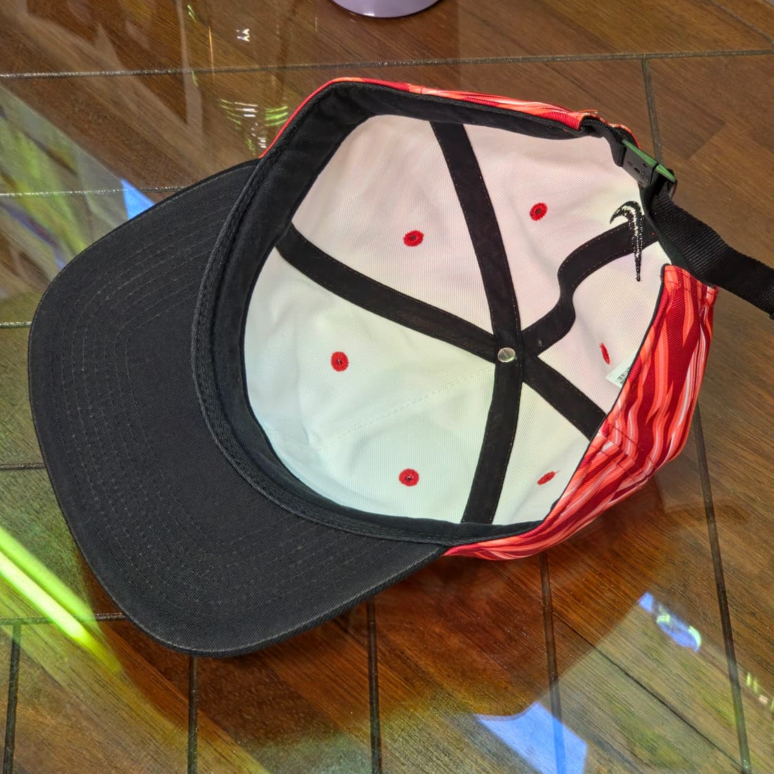 나이키 패턴 스냅백 상품이미지4