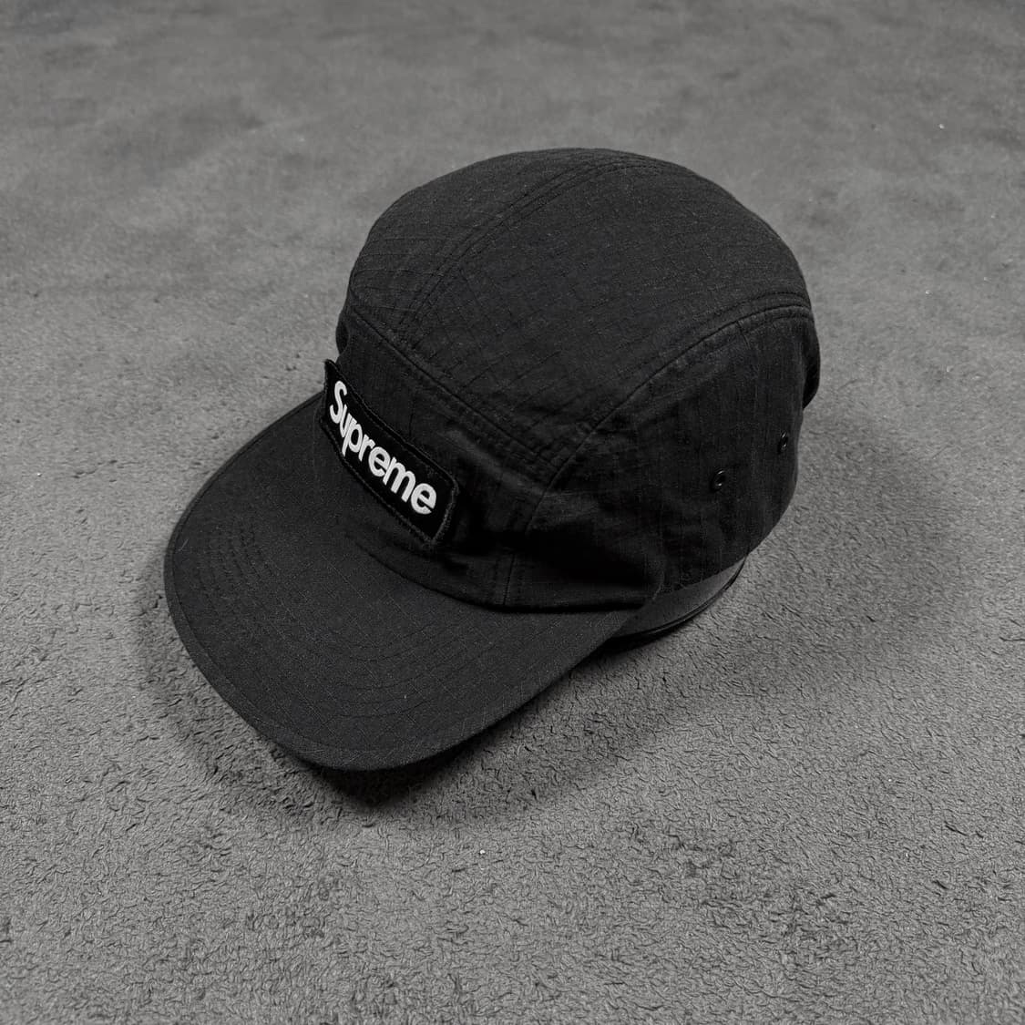 Supreme 슈프림 밀리터리 블랙 캠프캡 상품이미지1